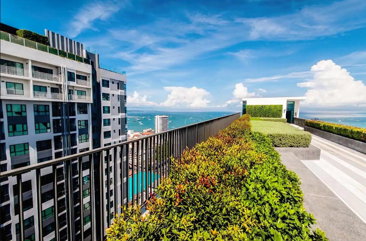 Central Pattaya - Infinity Pool Condo Pattaya View Eksteriør billede