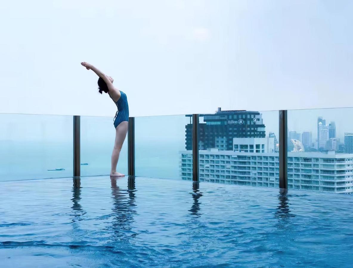 Central Pattaya - Infinity Pool Condo Pattaya View Eksteriør billede